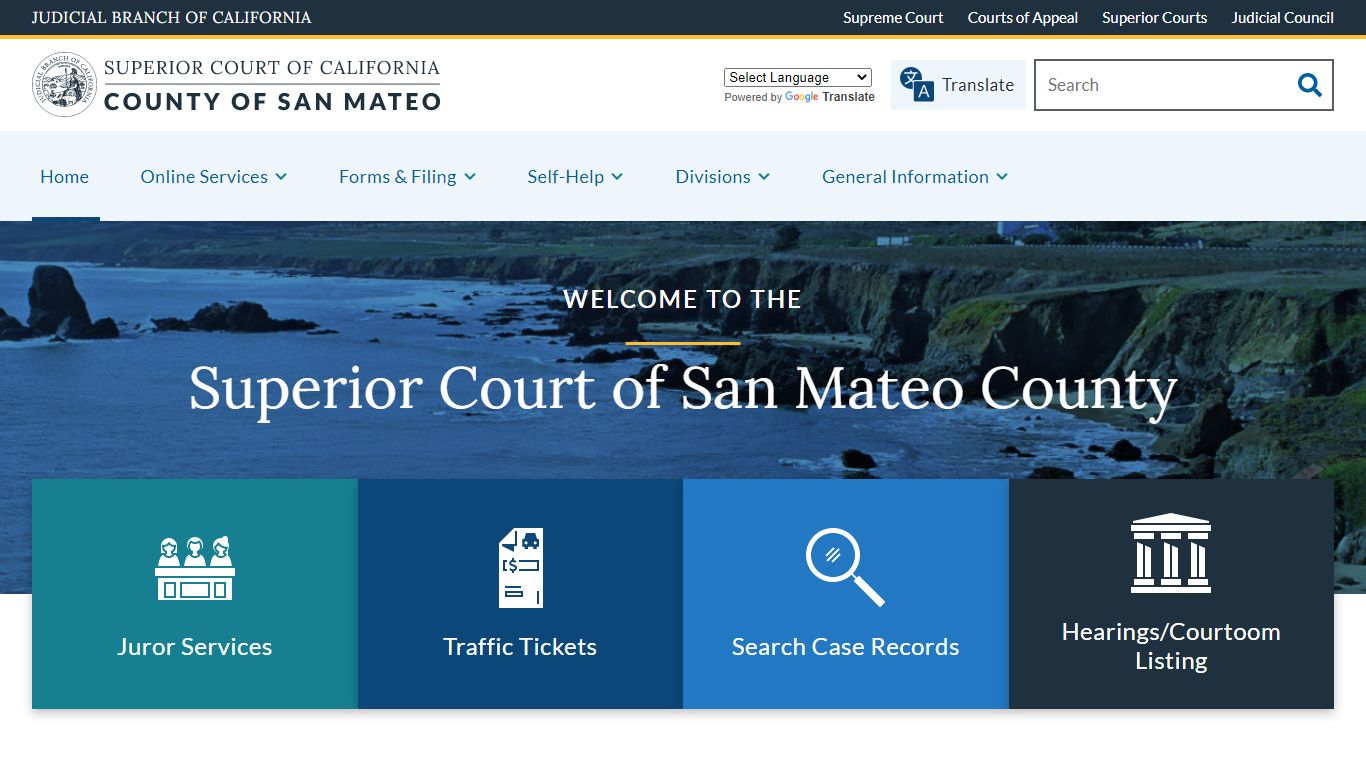 Home | Superior Court of California | County of San Mateo